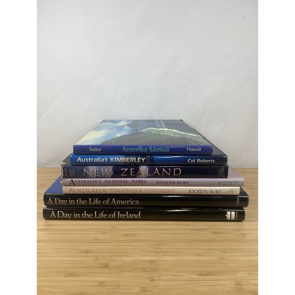 Other - Coffee Table Travel Book Lot – Australia, New Zealand & America (7 Hardcover)
